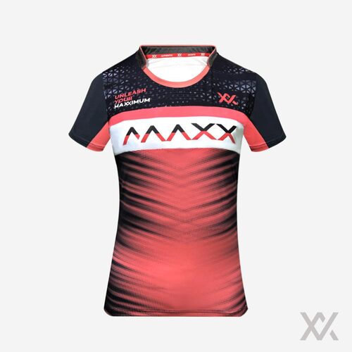 [맥스] 남성 여성 경기복 티셔츠 MXSET043T 레드
