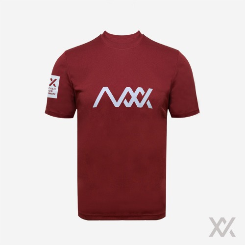 [맥스] 남여공용 티셔츠 MXGT037 마룬