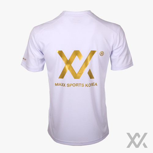 [맥스] 남성 여성 티셔츠 MXFT024_Gold